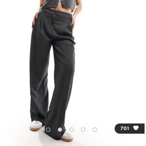 MONKI Wide-Leg Trousers